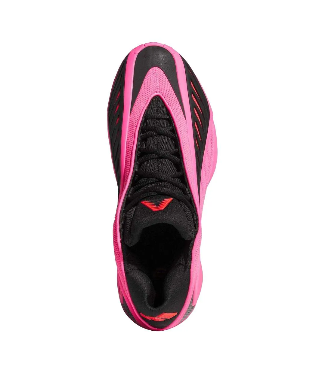 Mens Anthony Edwards Mesh Trainers Pink Black Adidas-4