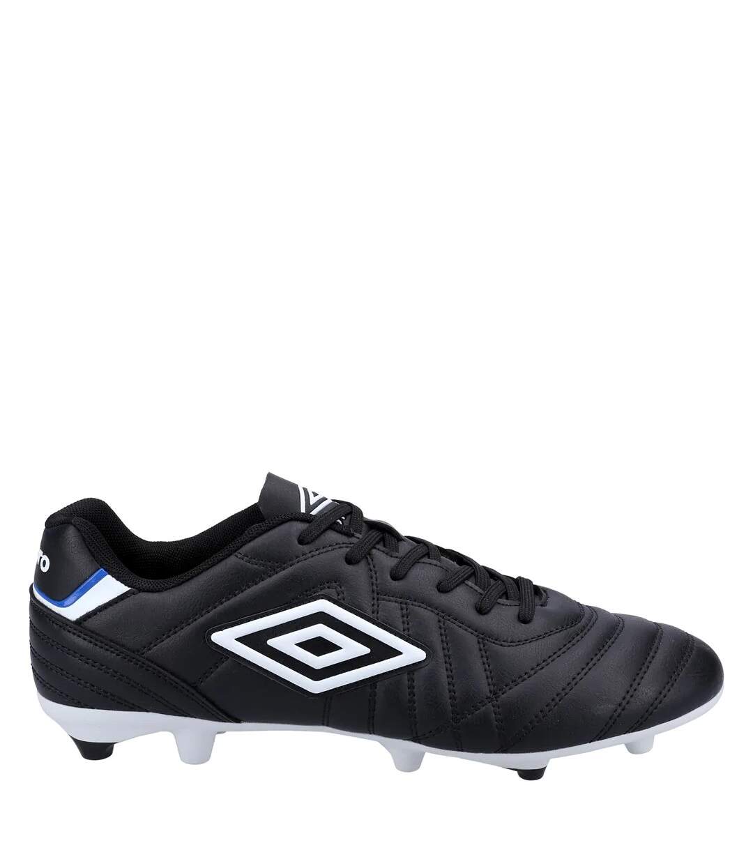 Umbro Mens Speciali Liga Leather Soccer Cleats (Black/White)