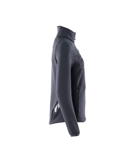 Womens/ladies Accelerate Knitted Jacket Dark Navy Mascot