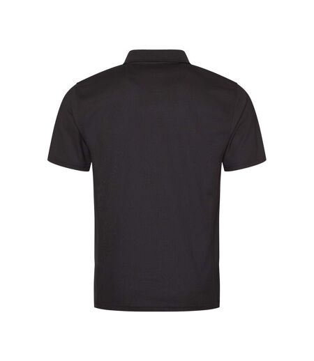 Awdis Mens SuperCool Performance Polo Shirt (Jet Black) - UTPC7151