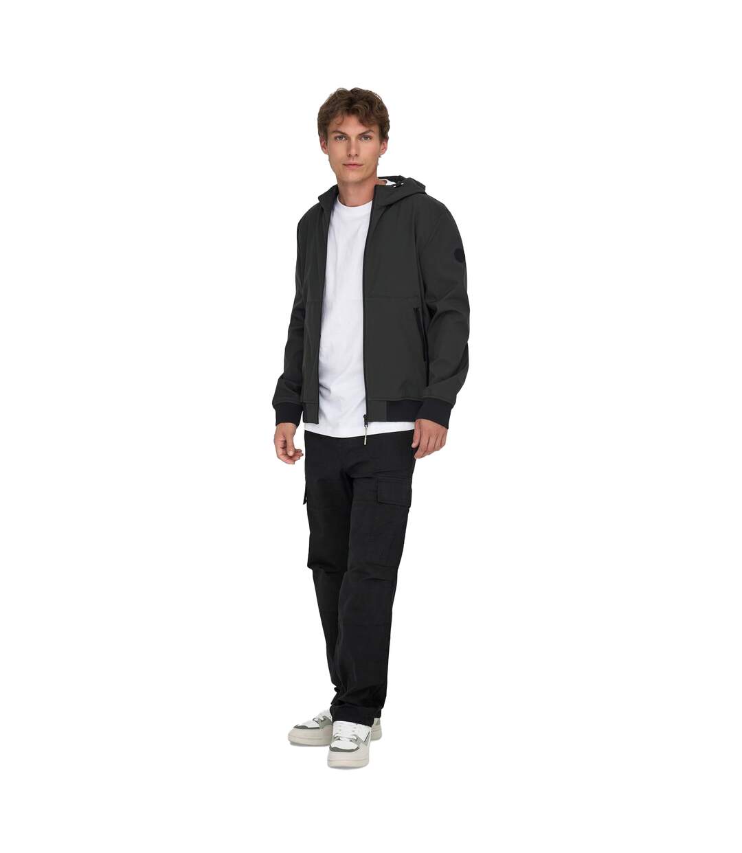 Pantalon À Poches Homme Noir Only-4