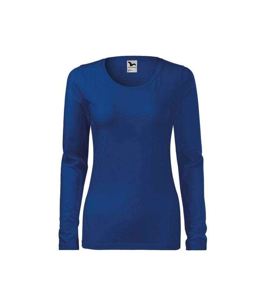 T-shirt Manches Longues Femme Bleu Foncé Malfini-1