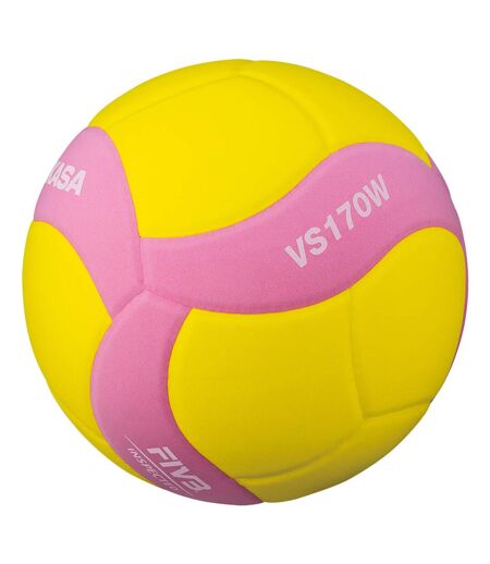 Ballon De Volley-ball Vs170w Taille 5 Jaune Mikasa