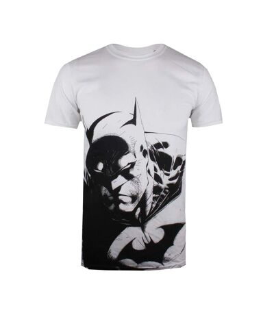 Batman - T-shirt SCOWL - Homme (Blanc / Noir) - UTTV392