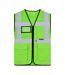 Gilet Haute Visibilité Athens Adulte Vert Citron Korntex-1