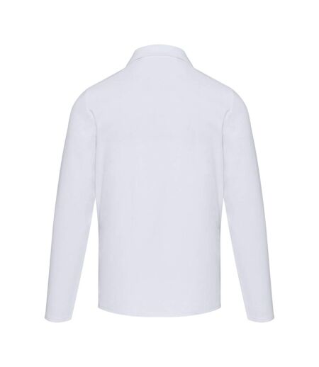 Polo Manches Longues Apollo Adulte Blanc Elevate