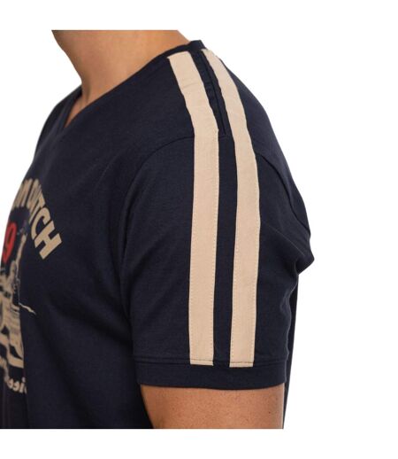 T-shirt homme regular fit col V en jersey Flag Vondutch