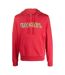 Sweat À Capuche Motif/style Pixel Homme Rouge Diesel-1