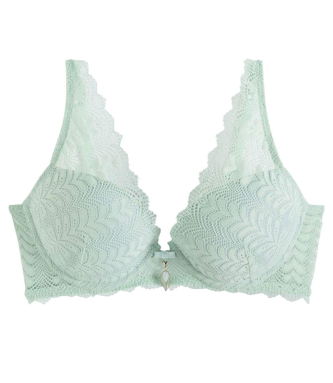 Soutien-gorge ampliforme coque moulée vert Inuit-1