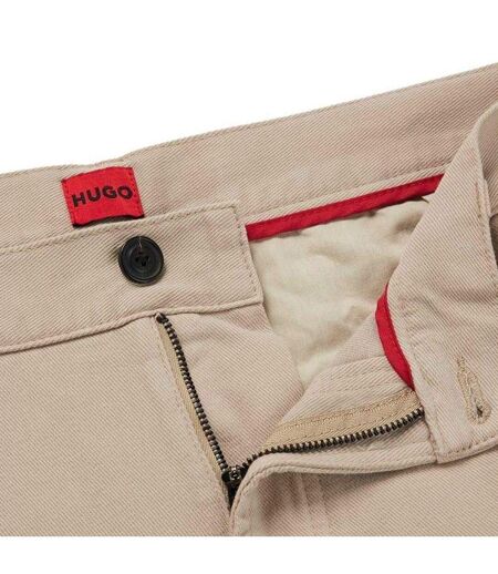 Pantalon À Poches Homme Beige Hugo Boss