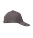 Buzz 5 Panel Baseball Cap Stone Grey MidOcean-3