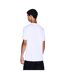 Mens Plain Cotton T-shirt White Armani Exchange-3