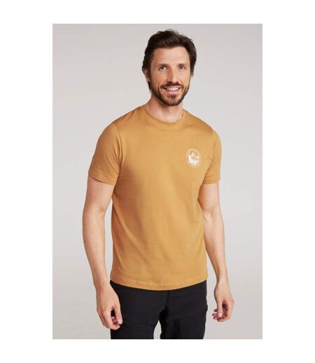 T-shirt homme moutarde Mountain Warehouse