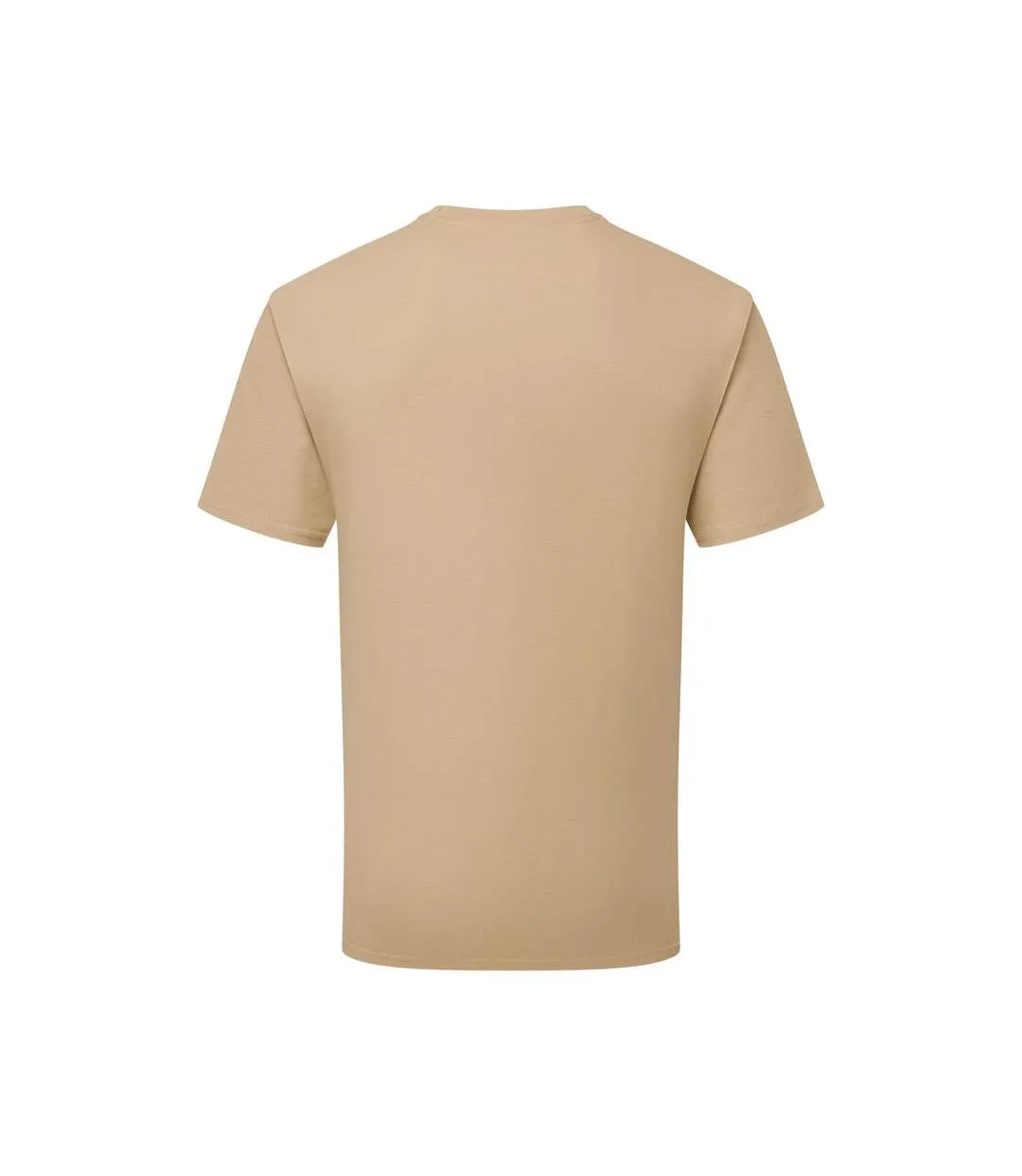 T-shirt À Manches Courtes Homme Brun Clair Russell-3