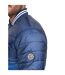 Mens Basefade Padded Jacket Blue Crosshatch-4