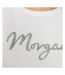 T-shirt Blanc Femme Morgan Dgana - S