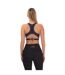 Womens/ladies Series-3 Active Sports Bra Navy Skins-2