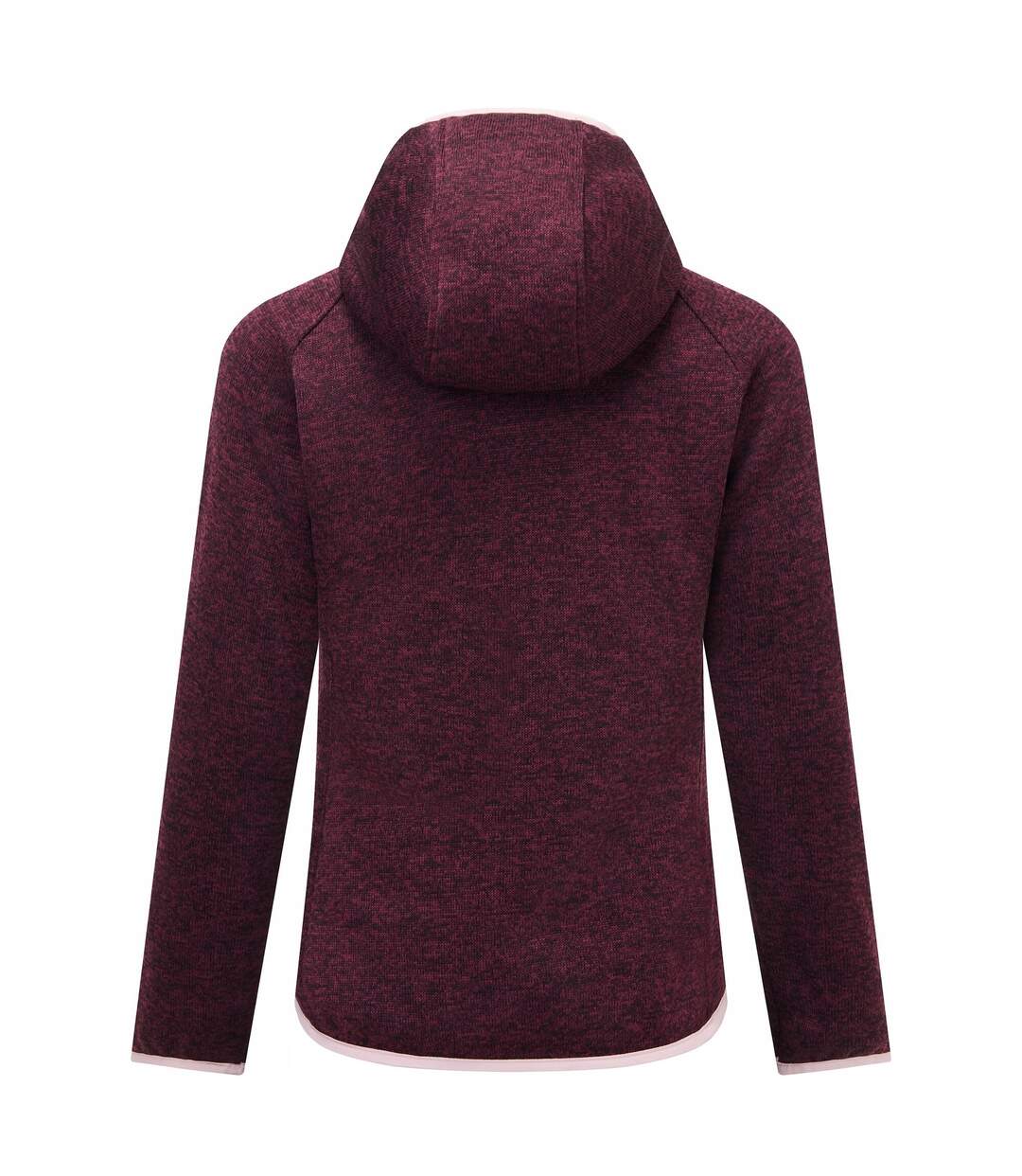 Womens/ladies Newhill Hooded Fleece Jacket Fig Regatta-3