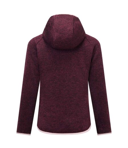 Womens/ladies Newhill Hooded Fleece Jacket Fig Regatta