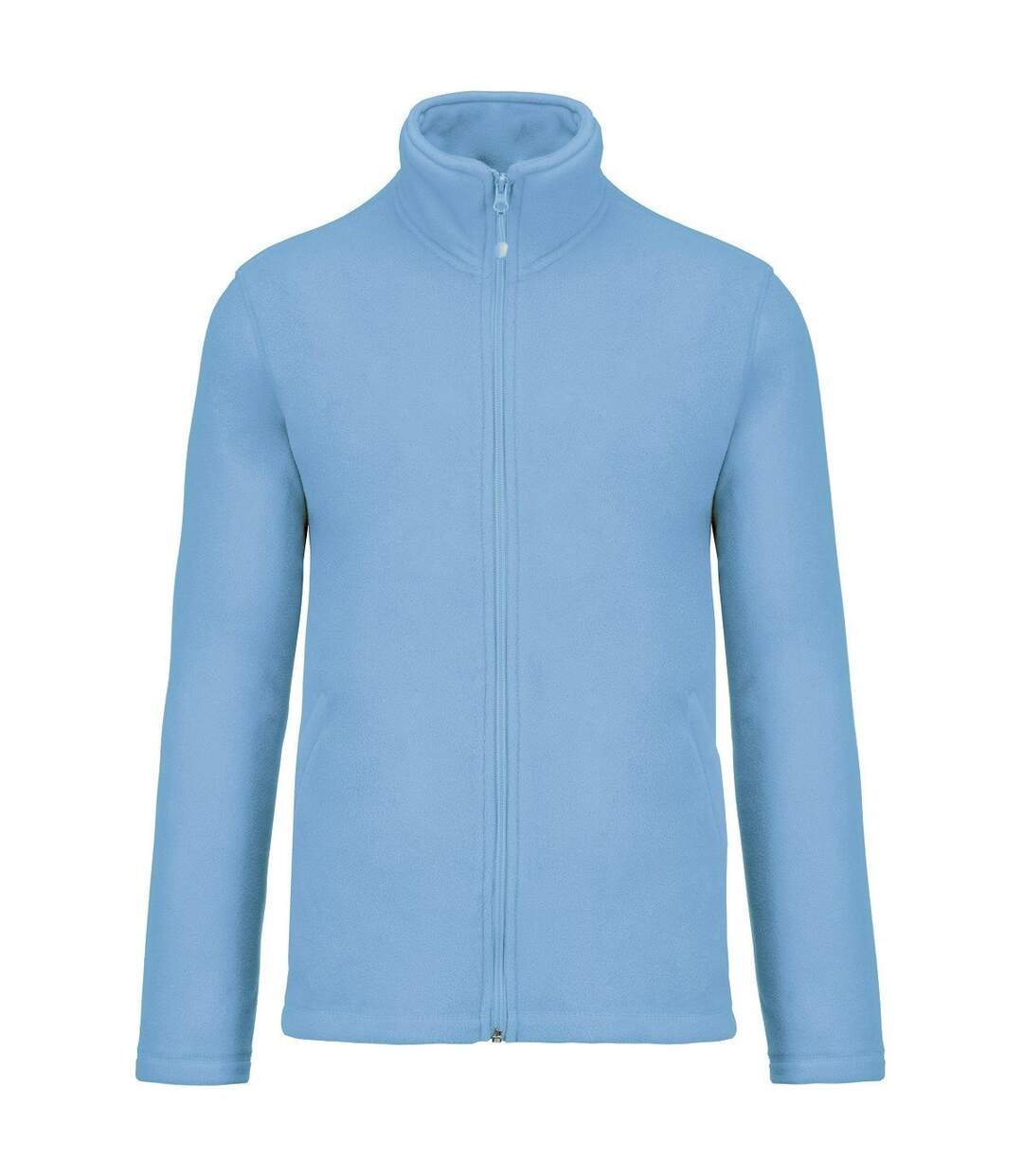 Veste micropolaire zippée - Homme - K911 - bleu ciel