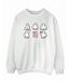 Disney Sweatshirt Big Hero 6 Baymax Many Poses Femme/Femme (Blanc) - UTBI11563-1