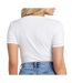 T-shirt blanc femme guess emily-2