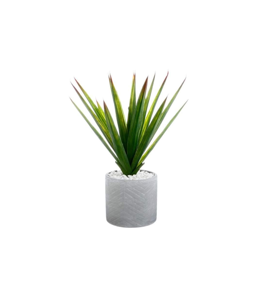 Plante Artificielle en Pot Aloe Vera 47cm Vert-1