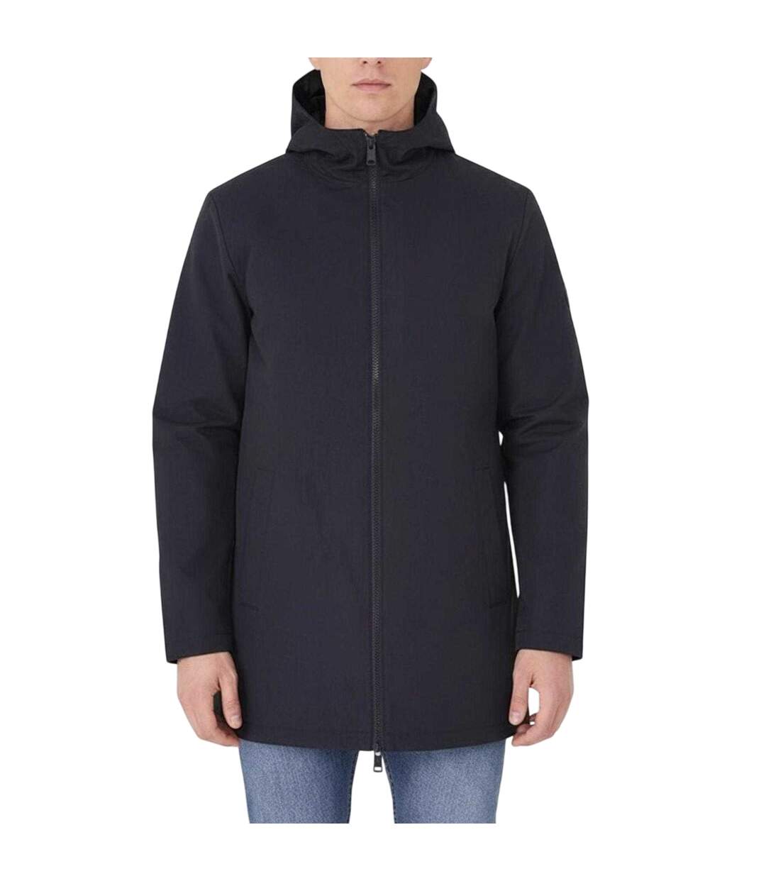 Parka Nik Homme Noir Brave Soul-2