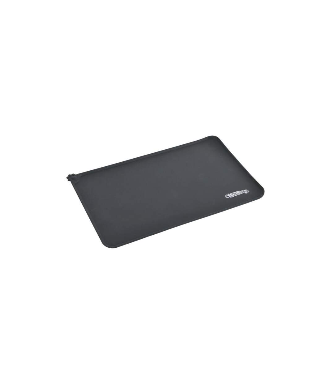 Tapis Repas pour Chien & Chat Souple 47cm Noir-1
