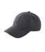 6 Panel Wool Blend Cap Charcoal Beechfield-2