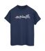 Disney Femmes/Les femmes Encanto Logo Coton Boyfriend T-Shirt (Bleu marine) - UTBI22413-1