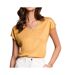 T-shirt jaune femme morgan fantaisie 241 daga - m-1