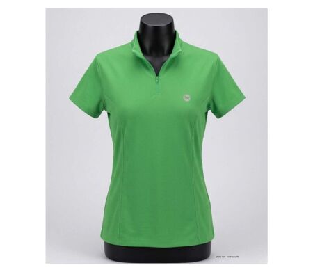 Polo de randonnée OGALO SE1189V vert : performance et confort outdoor