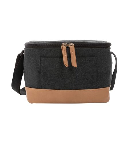 6l recycled canvas cooler bag one size black XD Collection
