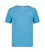 Mens Cotton T-shirt Bright Blue Slazenger-1