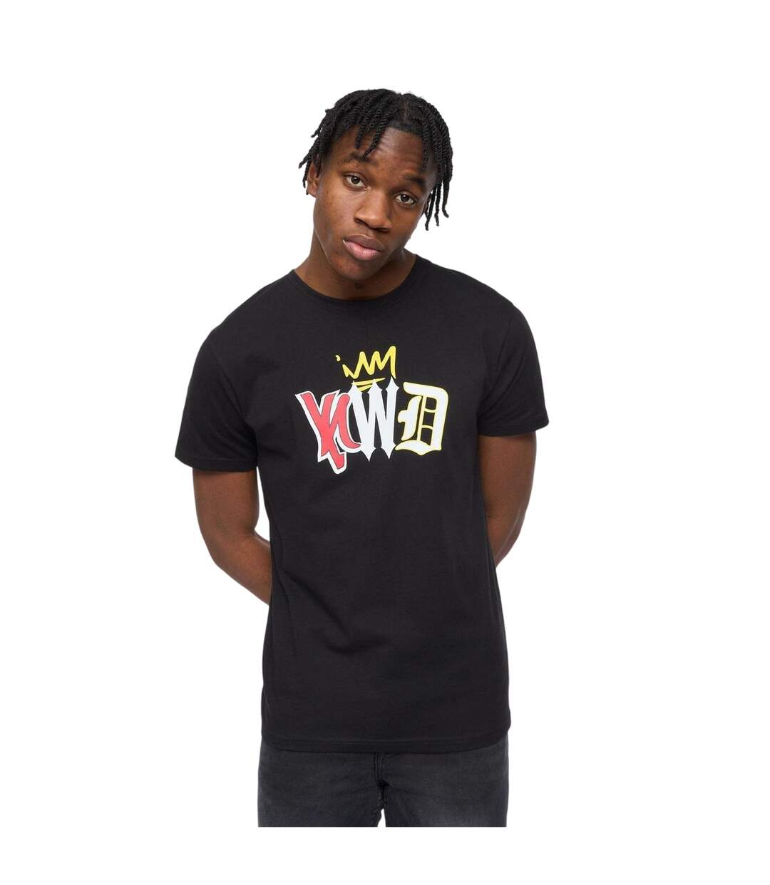 T-shirt Ransom Homme Noir Kings Will Dream-2