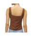 Top Marron Femme Vero Moda Kita - L