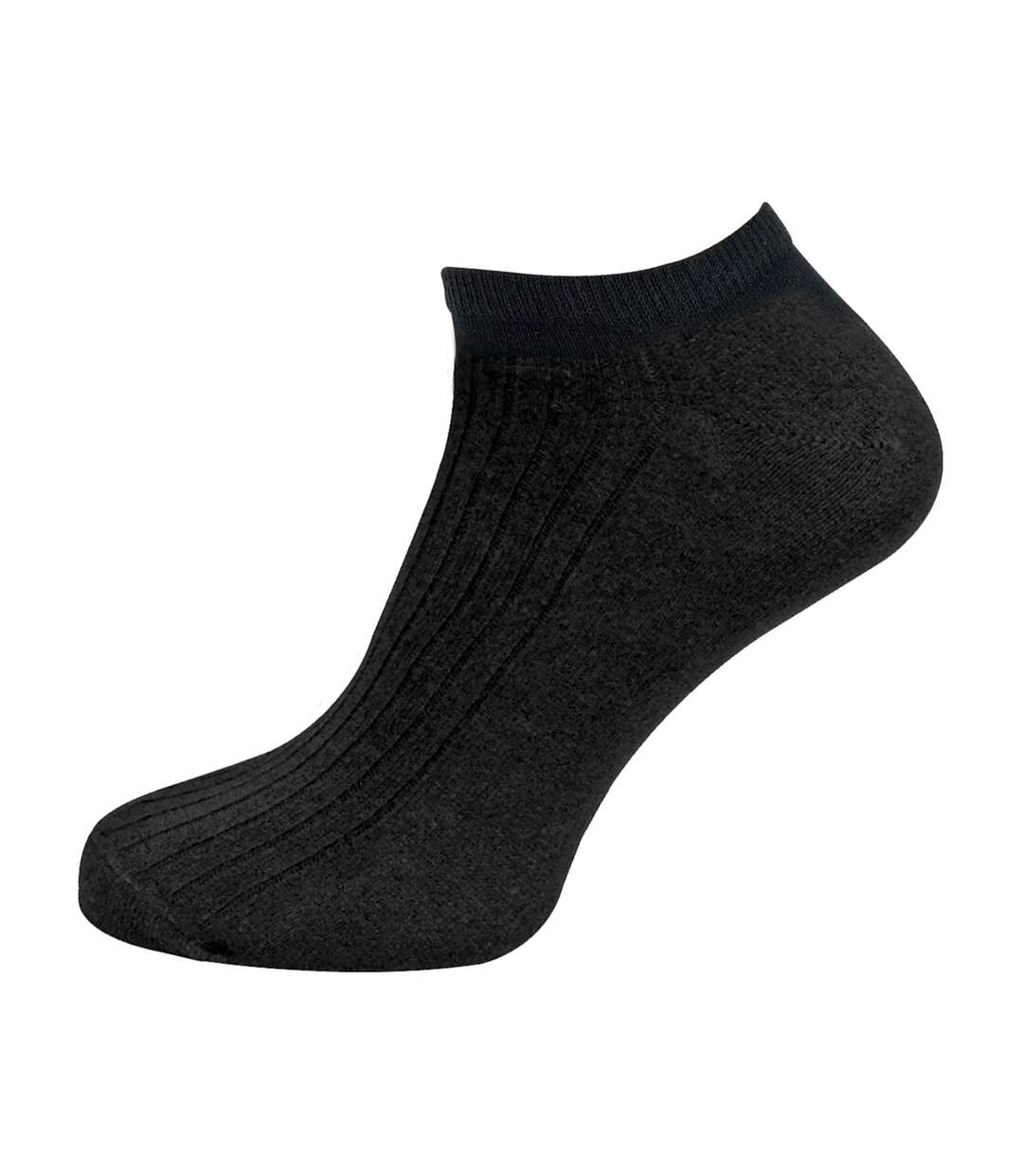 6 Pack Ladies Ankle Low Cut 100% Soft Cotton Socks-2