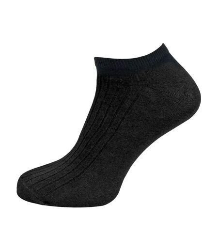 6 Pack Ladies Ankle Low Cut 100% Soft Cotton Socks