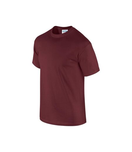 Gildan Mens Ultra Cotton T-Shirt (Maroon) - UTPC6403