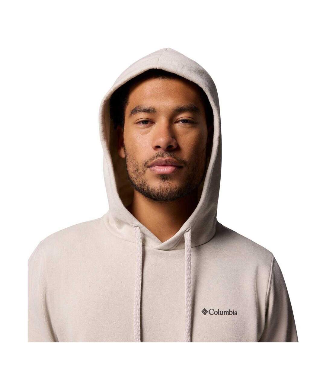 Sweat À Capuche Motif/style Imprimé Graphique Trek Homme Taupe Columbia-3