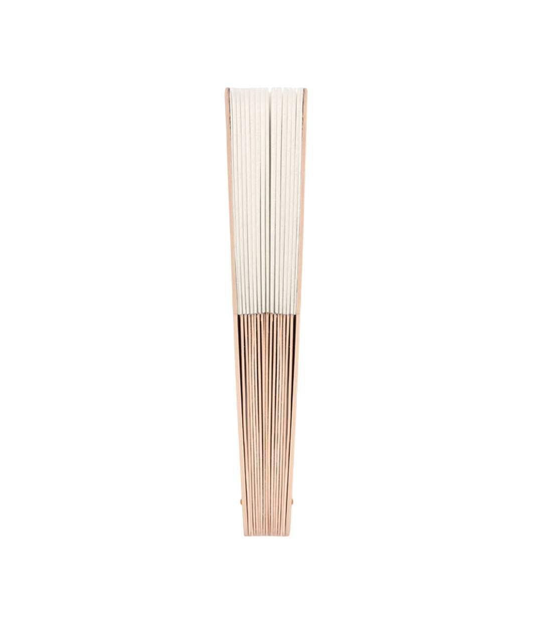 Fanny Wood Wood Handheld Fan One Size Beige MidOcean-2