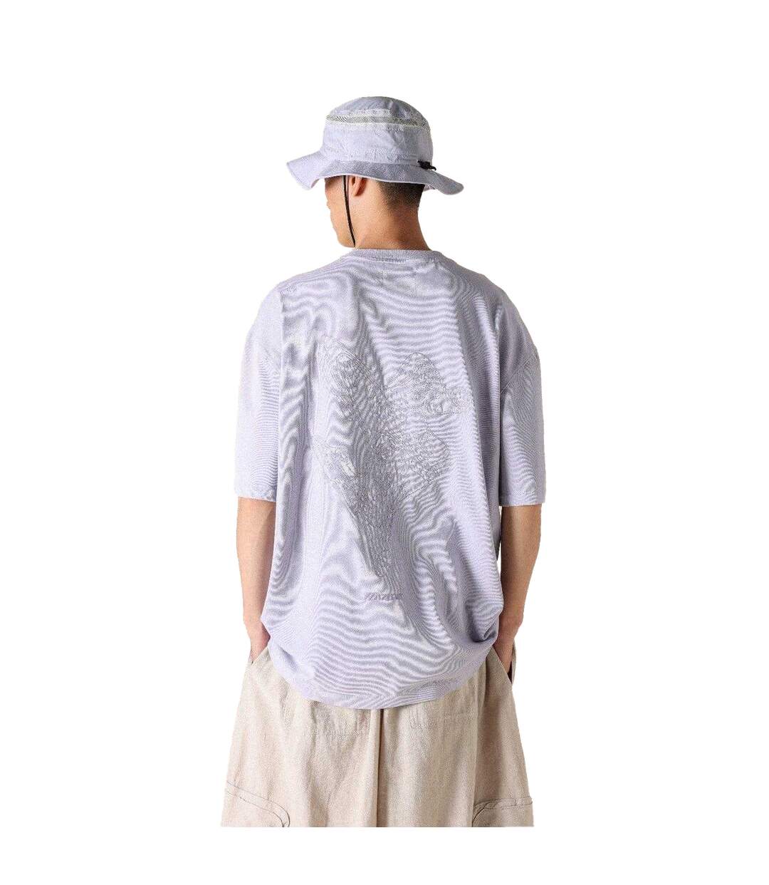 T-shirt Sportstyle Floratech Homme Violet Mizuno-3