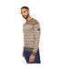 Mens Howland Crew Neck Jumper Taupe Bewley & Ritch-3