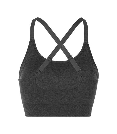 Brassière De Sport Motif/style Ajustable Femme Gris Foncé USA