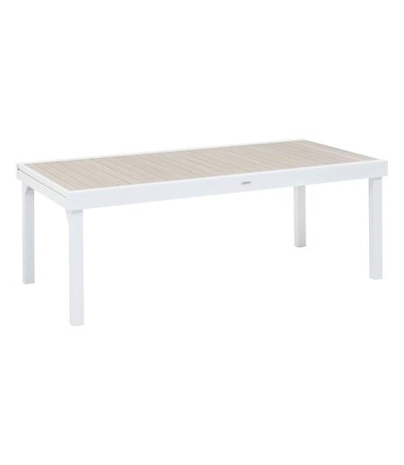 Table de jardin extensible Piazza en aluminium - 12 Places