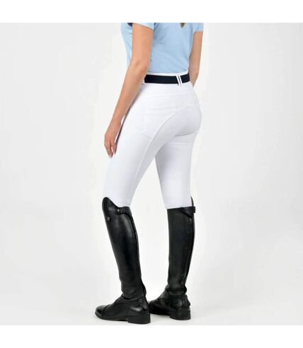 Womens/ladies shelby full seat breeches white Dublin