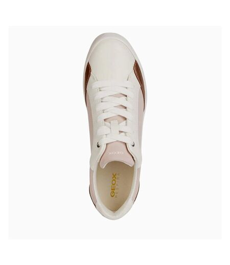 Baskets blomiee femme rose clair / blanc Geox