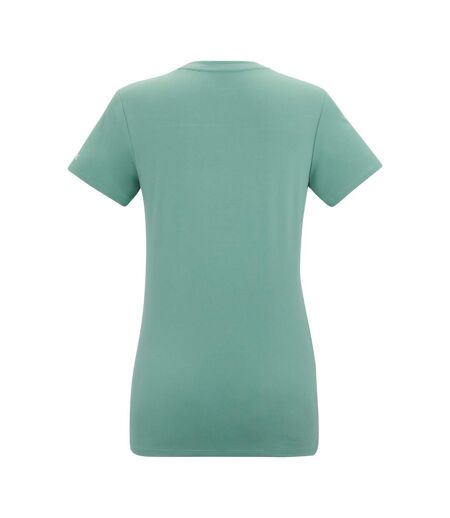 Womens/ladies Fingal Flowers Stretch T-shirt Ivy Moss Regatta