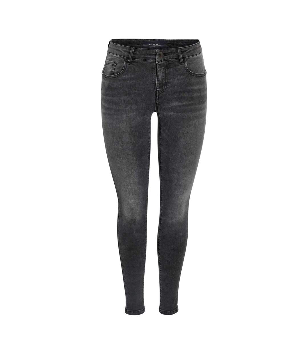Jean Femme Gris Foncé Noisy May-2